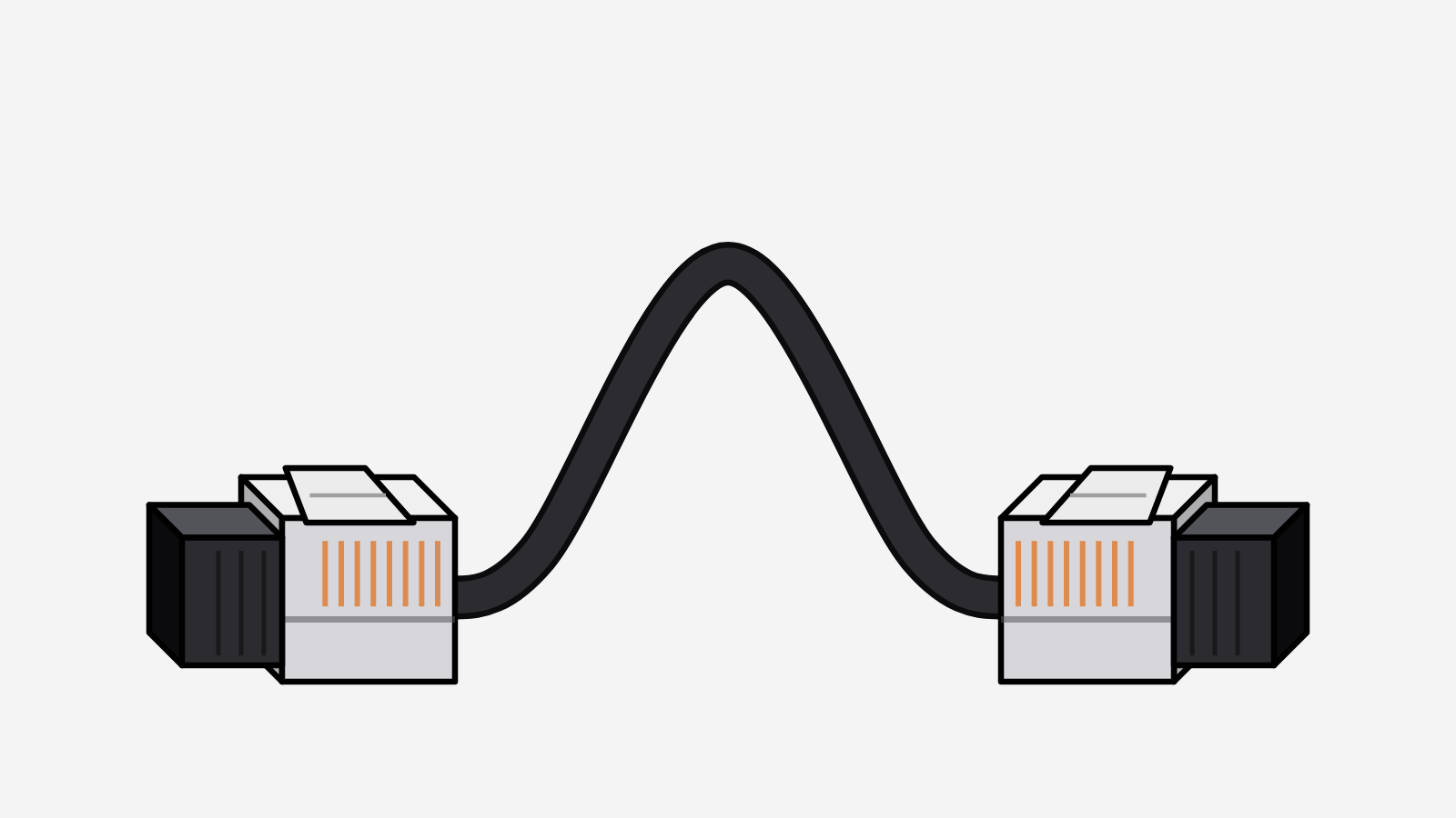 RJ45 network cable